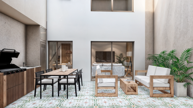 New project, Estepona, Old town, 3 bedroom, 3 bathroom, solarium