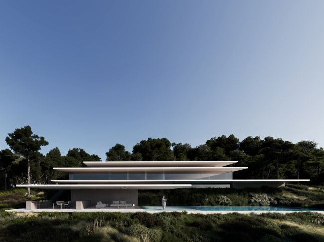 A Pinnacle of Sustainable Luxury Villa Under Construction. Nestled in the prestigious La Reserva de Sotogrande