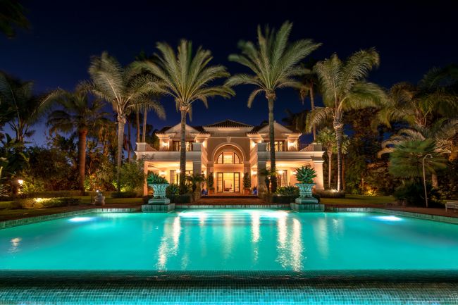 Villa for korttidsleie i Guadalmina Baja, San Pedro de Alcantara