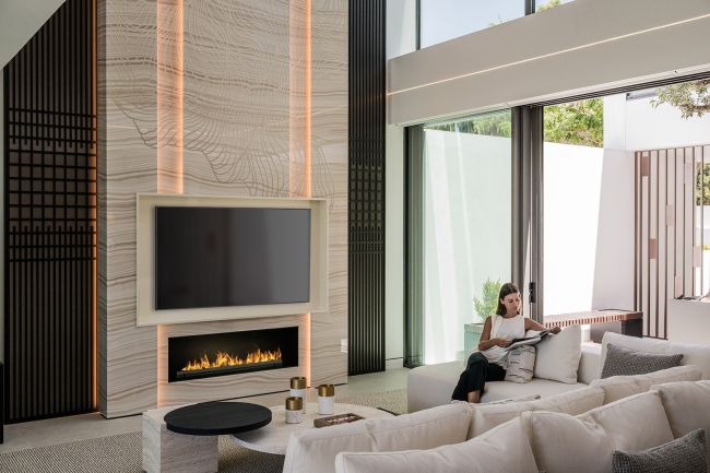 Delvis frittstående villa for salg i Marbella Golden Mile, Marbella