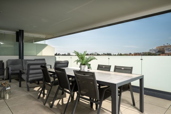 Luksus 3 soverom leilighet med utmerket utleie retur La Cala de Mijas