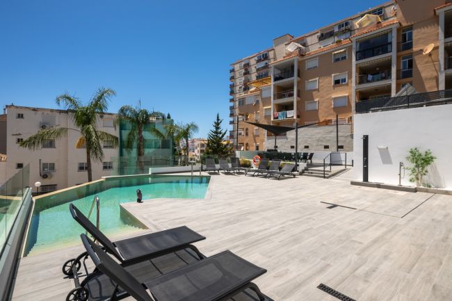 Luksuriøs leilighet med sjøutsikt i Benalmadena Costa