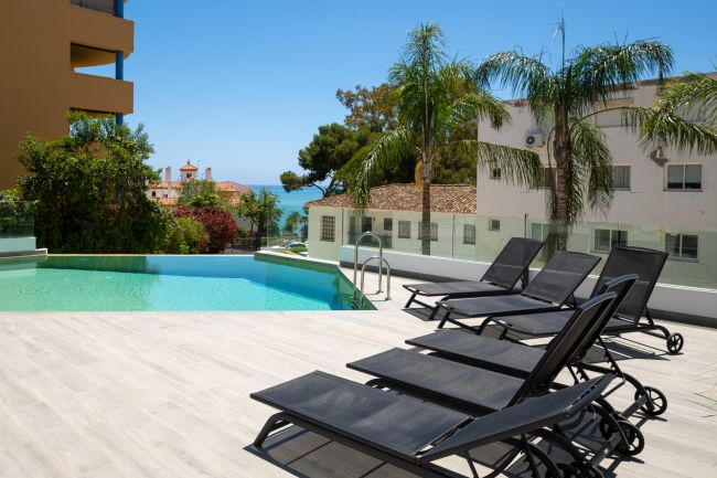 Luksuriøs leilighet med sjøutsikt i Benalmadena Costa