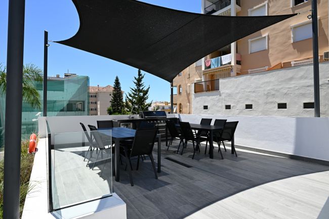 Luksuriøs leilighet med sjøutsikt i Benalmadena Costa