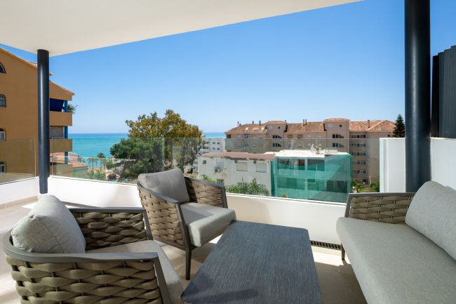 Luksuriøs leilighet med sjøutsikt i Benalmadena Costa