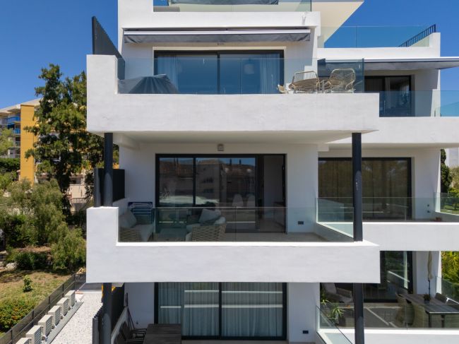 Luksuriøs leilighet med sjøutsikt i Benalmadena Costa