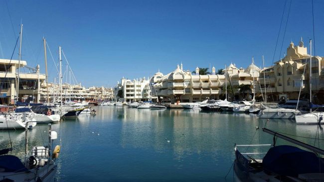 Luksuriøs leilighet med sjøutsikt i Benalmadena Costa