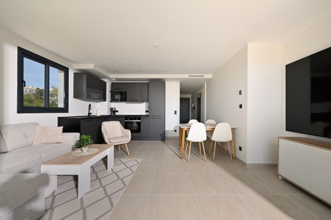 Luksuriøs leilighet med sjøutsikt i Benalmadena Costa