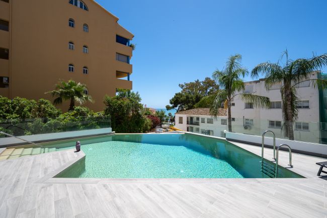 Luksuriøs leilighet med sjøutsikt i Benalmadena Costa