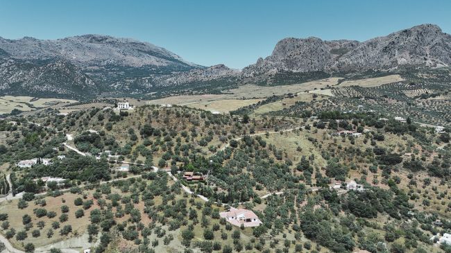 Sjarmerende landhus med panoramautsikt i Riogordo, Malaga
