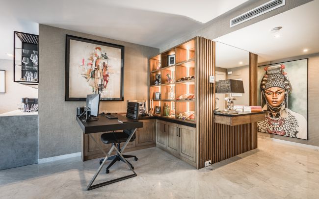 Exklusive Erdgeschosswohnung in Marina Puente Romano, Marbella Golden Mile