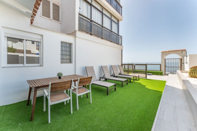 Eksklusiv Leilighet på Bakkeplan med 7 Soverom ved Strandlinjen i Benalmadena Costa