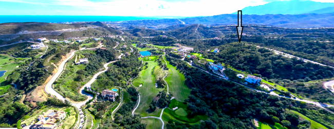 Eksklusivt seks-roms villa-prosjekt i Marbella Club Golf Resort med panoramautsikt over havet.