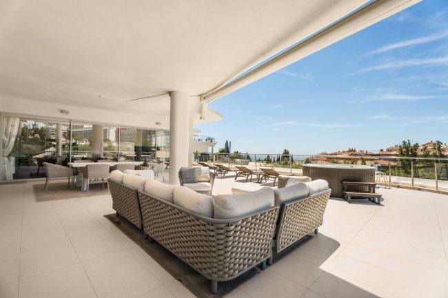 Reserva del higueron 3 seng penthouse med 160 kvm terrasse