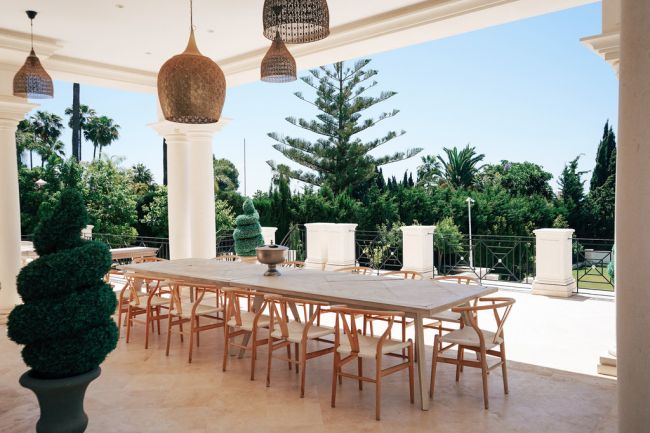 Villa Isolde set within Marbella’s most prestigious gated community
