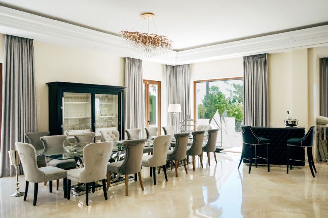 Villa Isolde set within Marbella’s most prestigious gated community