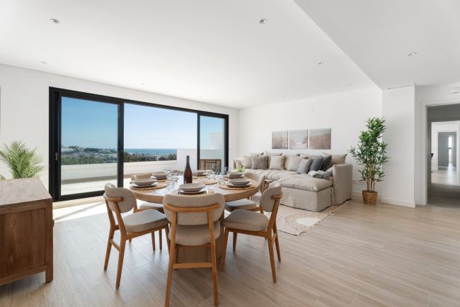 Spacious New Build 4-Bedroom Apartment with Panoramic Views – Navigolf Suites, La Cala de Mijas