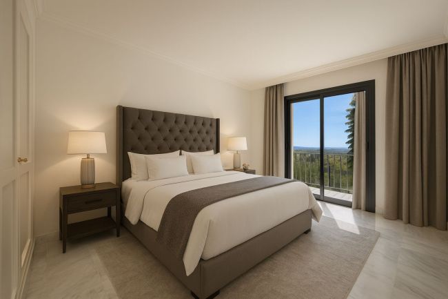 Eksklusiv 3-roms leilighet med panoramautsikt og stor privat garasje