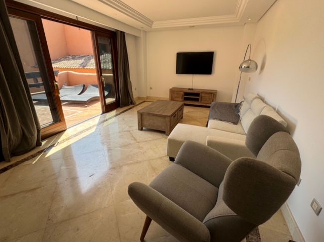 Leilighet med 2 soverom i Exclusive Beachfront Urbanization – Mar Azul, New Golden Mile, Estepona