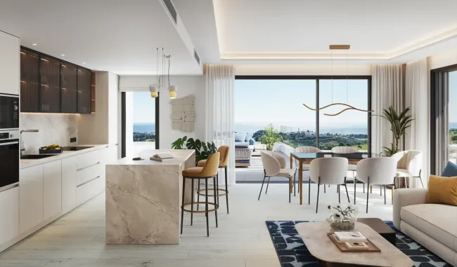 An exclusive retreat with captivating views