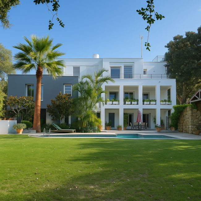 Elegante Villa mit privatem Garten und Pool in Sotogrande Alto Central