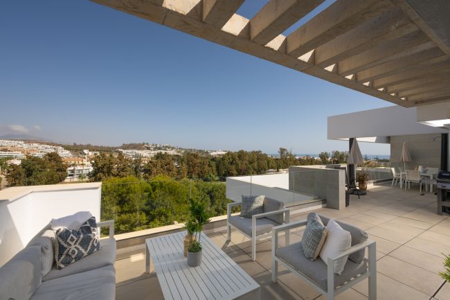 Penthouseleilighet med 3 Soverom og Fantastisk Utsikt – Navigolf Fase 4, La Cala de Mijas