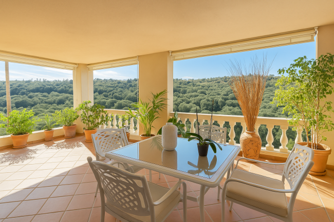 Delvis frittstående hus til salgs i Sotogrande Alto