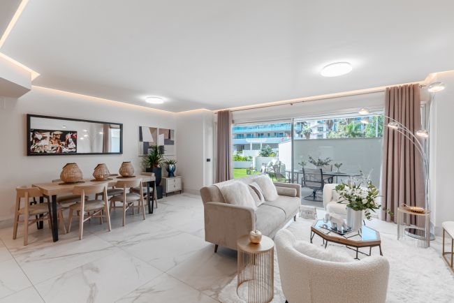 Modern Ground-Floor Apartment With Private Garden in San Pedro de Alcántara