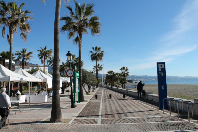 Stunning two bedroom south west facing elevated ground floor apartment in the heart of Marbella's Golden Mile