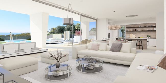 Grundstück und Projekt zum Verkauf in einer atemberaubenden Lage von Rocio de Nagueles, Marbella