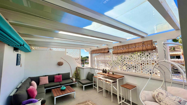 Renovated and cozy PENTHOUSE in the Dama de Noche (Nueva Andalucía)