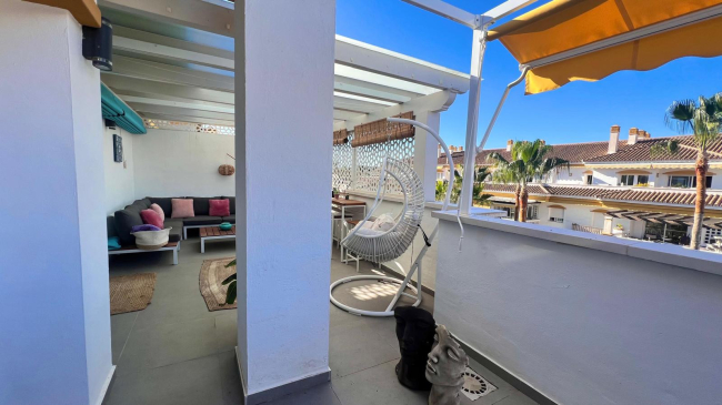 Renovated and cozy PENTHOUSE in the Dama de Noche (Nueva Andalucía)