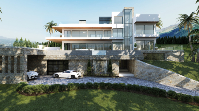 Amazing & Luxury Villa Project in a Prestigious and elevated area of Sotogrande.