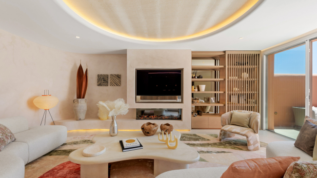 Los Monteros beachfront duplex  penthouse