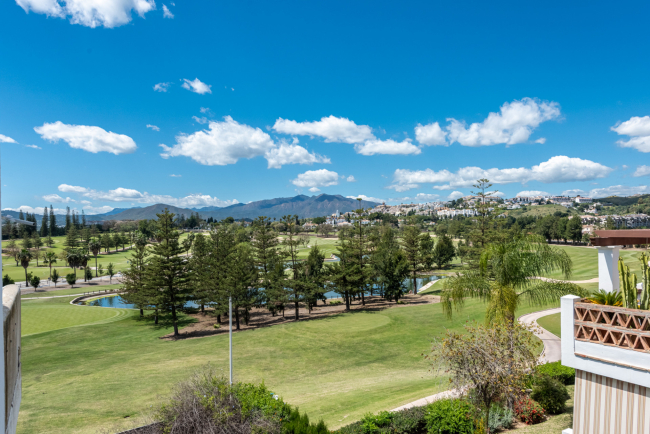 Updated Penthouse in Mijas Golf with Stunning Views