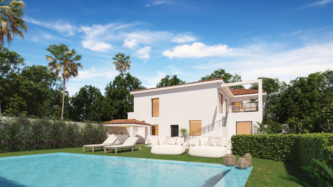 Fully Renovated Villa within a few steps to beach, golf & all amenities