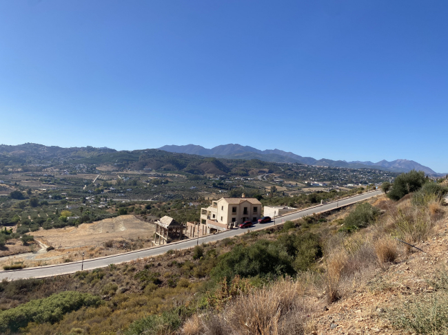 Urban tomt for en enkelt familie hjem i Sierra Gorda Coín (Malaga).