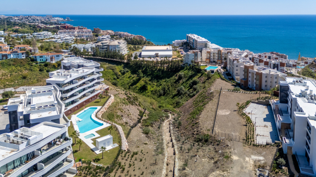 Great New Sea View Apartment  in EL Higueron with TL