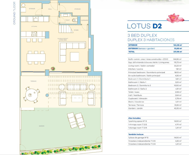 Exclusive 3-Bedroom Duplex Apartment with Sea View, Private Garden And Privat Pool – Completion Q4 2025