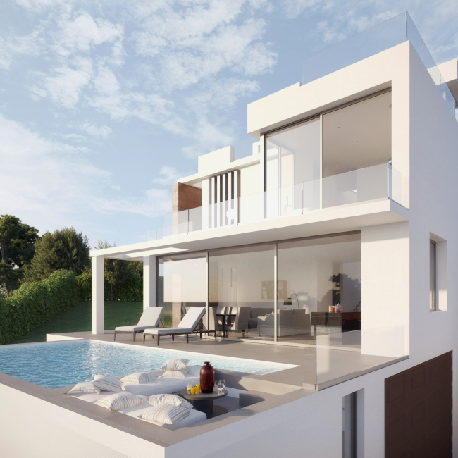 Moderne luksus villa i Buena Noches, Estepona