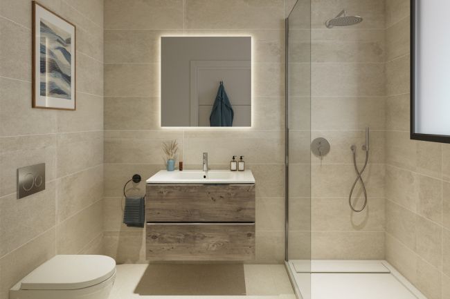 74 spacious apartments and penthouses in Torremuelle, Benalmadena