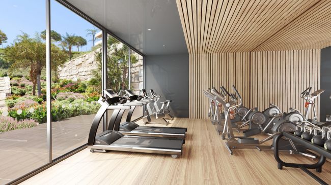 Spacious and elegant apartments close to golf course in Mijas