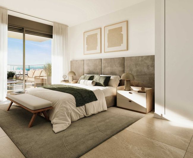 Boutique apartments with sea views in Estepona