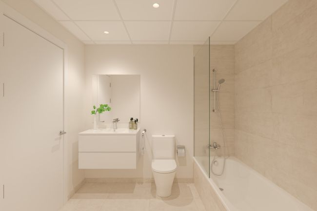 South facing townhouses a short walk to La cala de mijas