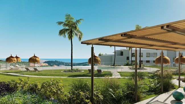 2 and 3 bedroom apartments a privileged setting in Estepona