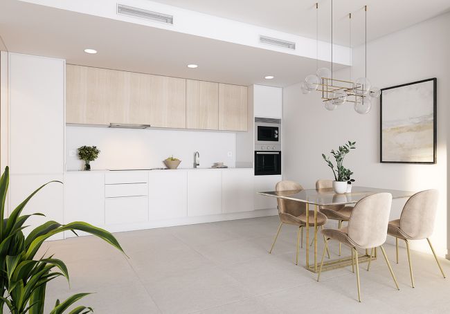 2 and 3 bedroom apartments a privileged setting in Estepona