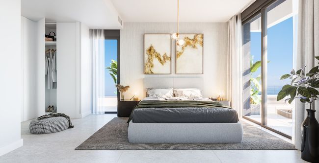 A exclusive residential development with views