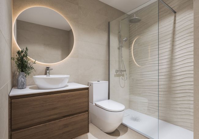 Elegant apartments and penthouses overlooking the Mediterranean sea