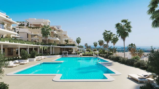 Luxury development in Estepona with indoorpool