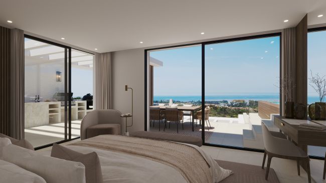Luxury development in Estepona with indoorpool